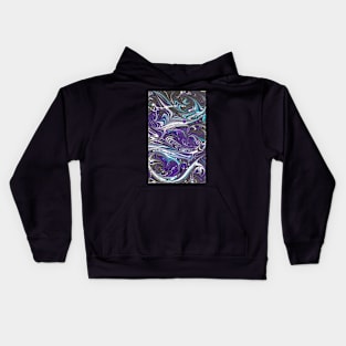 Royalty Marble Kids Hoodie